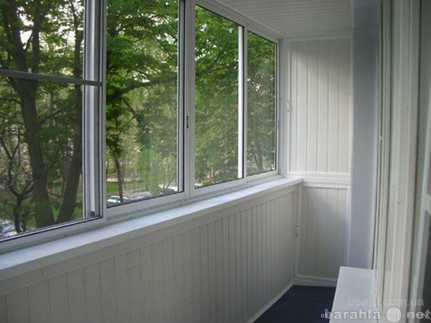 Предложение: Обшивка балконов, лоджий, установка окон
