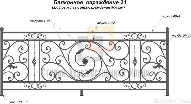 Высота ограждения