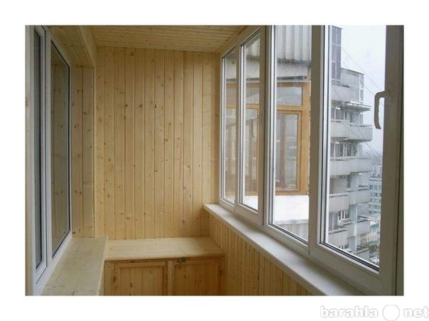 Предложение: Обшивка и остекление балконов.