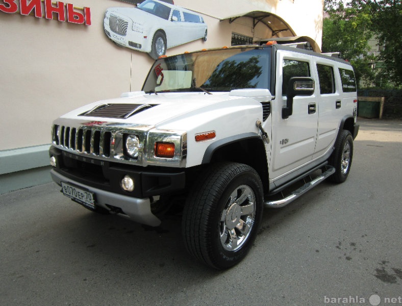 Hummer h2 белый богатый