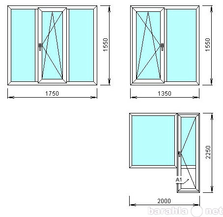 Предложение: Остекление пвх для двухкомнатной квартир