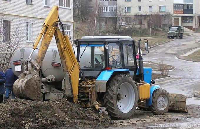 Предложение: Все виды земельных работ. Экскаватор.