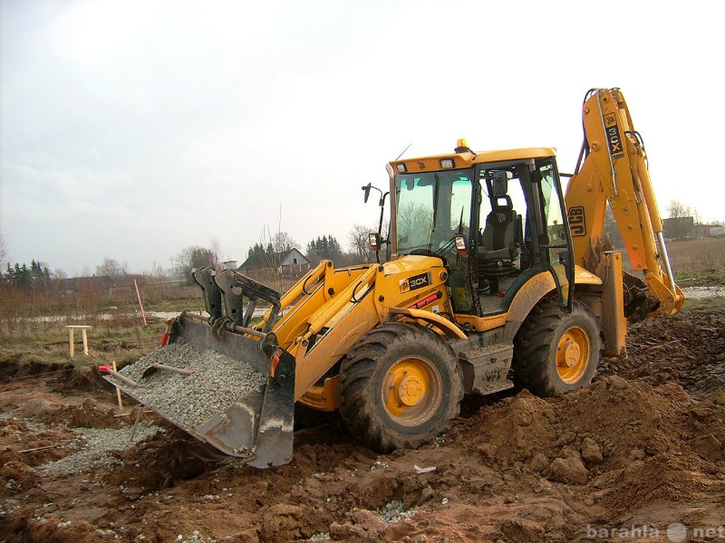 Предложение: Услуги экскаватора погрузчика JCB 3CX