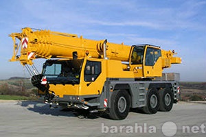 Предложение: АРЕНДА АВТОКРАНА LIEBHERR LTM 1040