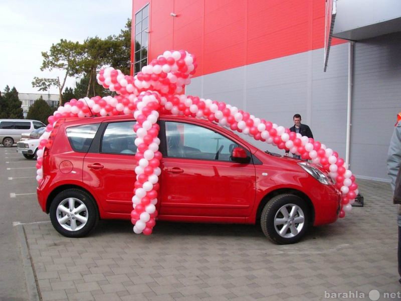Предложение: Украшение воздушными шарами автомобиля