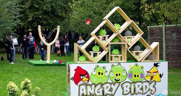 Предложение: Детский праздник в стиле Angry Birds