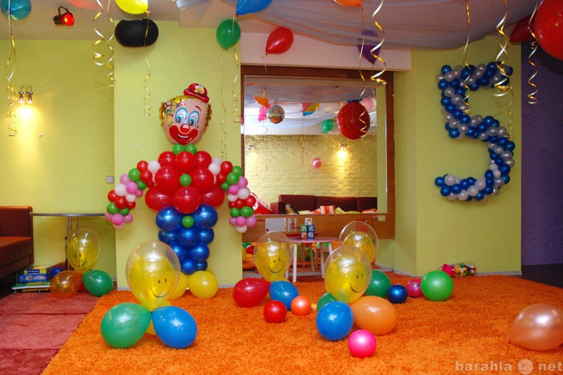 Предложение: Композиция с клоуном из воздушных шаров