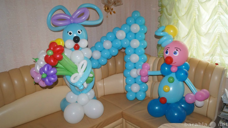 Предложение: Воздушные шары. Цветы и фигуры из шаров
