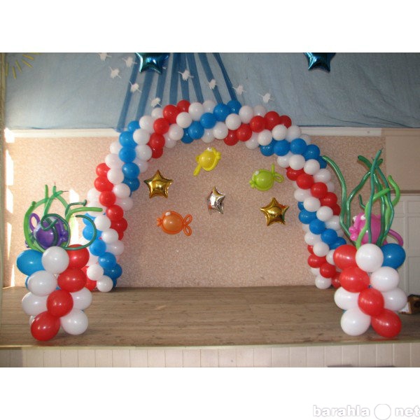Предложение: Морское украшение воздушными шарами
