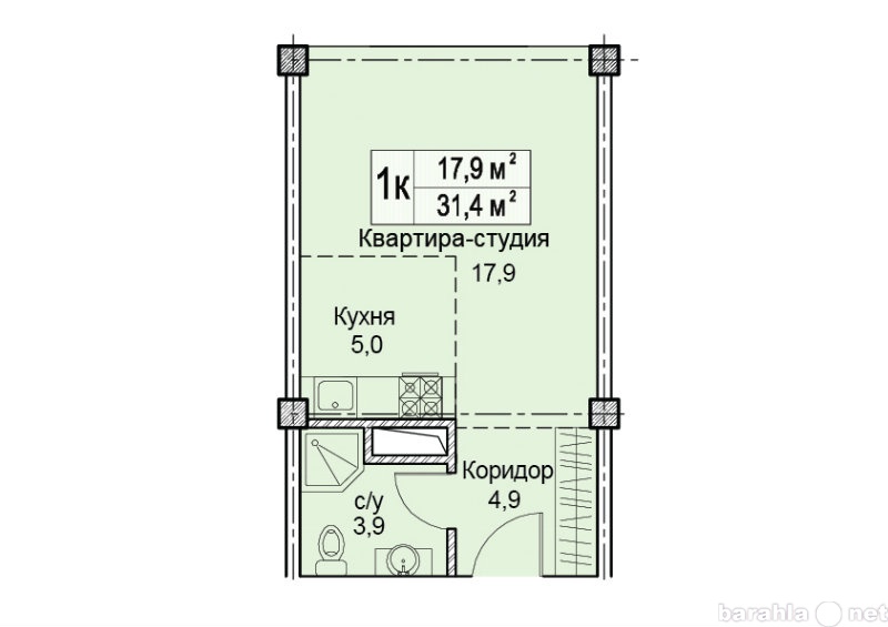 Продам: квартиру