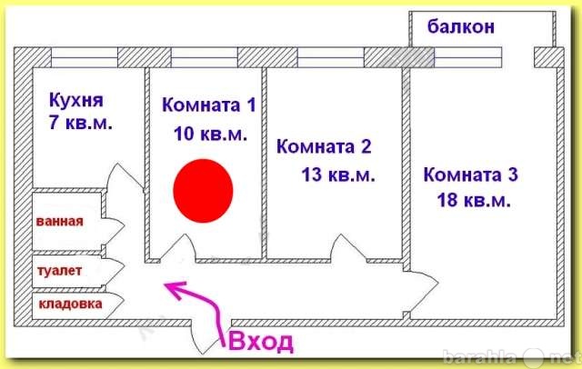 Продам: комнату