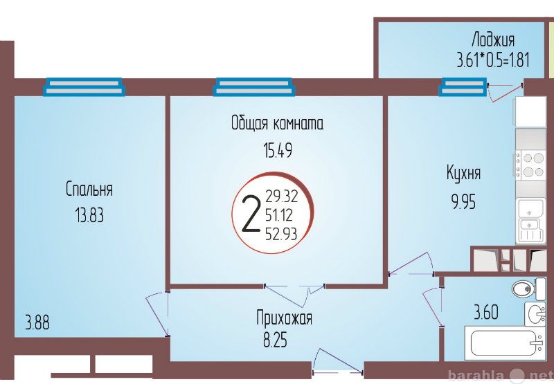 Продам: квартиру