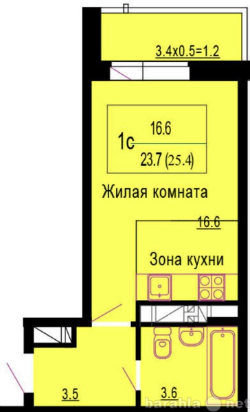 Продам: квартиру гостиничного типа