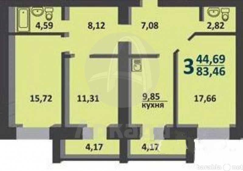 Продам: квартиру