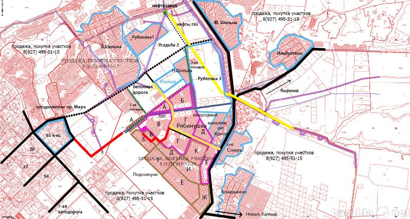 План продолжения московского проспекта в набережных челнах